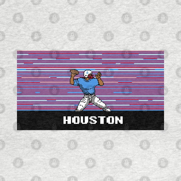 8-Bit Quarterback - Houston by The Pixel League